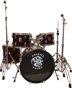 Dragon's Drums DD412111A 22" Red Wine Zestaw Perkusyjny