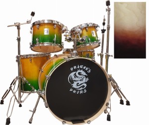 Dragon's Drums Climb #006F Natural Brown Zestaw Perkusyjny