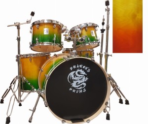 Dragon's Drums Climb #274 Amber Fade Zestaw Perkusyjny