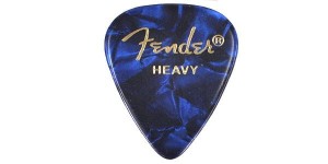 Kostka Gitarowa - Fender Blue Moto 351 Heavy
