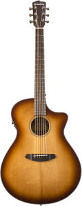 Gitara Elektroakustyczna - Breedlove Discovery Concerto Sunburst CE Sitka - Mahagony