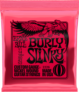 Struny do Gitary Elektrycznej - Ernie Ball 2226 Burly Slinky 11-52