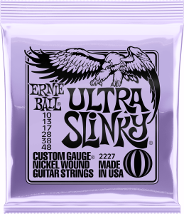 Struny do Gitary Elektrycznej - Ernie Ball 2227 Ultra Slinky 10-48