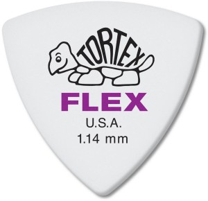 Kostka Gitarowa - Dunlop Tortex Flex Triangle 1,14mm