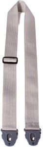 Pasek do Gitary - Perri's 7161 2" Nylon Gray z blokadą