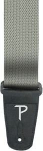Pasek do Gitary - Perri's 1810 2" Poly Pro Silver