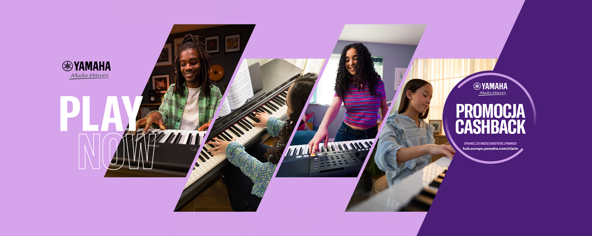 Yamaha cashback pianina
